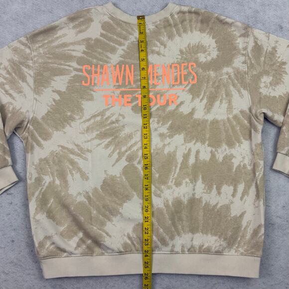 Shawn Mendes “I Need Somebody Now” Tour Tie‑Dye Sweatshirt H&M Medium - Picture 8 of 13